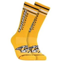 Apparel Mitchell & Ness Accessories-Power Play Crew Socks Nashville Predators