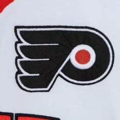Apparel Mitchell & Ness T-Shirts & Tops-Practice Day Button Front Jersey Philadelphia Flyers