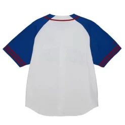 Apparel Mitchell & Ness T-Shirts & Tops-Practice Day Button Front Jersey Washington Capitals