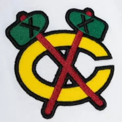 Apparel Mitchell & Ness T-Shirts & Tops-Practice Day Button Front Jersey Chicago Blackhawks