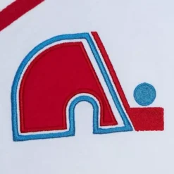 Apparel Mitchell & Ness T-Shirts & Tops-Practice Day Button Front Jersey Quebec Nordiques