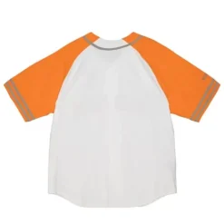 Apparel Mitchell & Ness T-Shirts & Tops-Practice Day Button Front Jersey University Of Tennessee