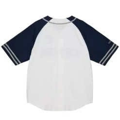 Apparel Mitchell & Ness T-Shirts & Tops-Practice Day Button Front Jersey Georgetown University