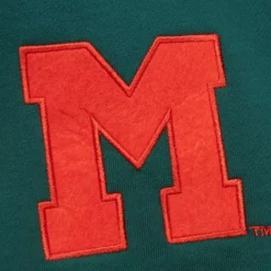 Apparel Mitchell & Ness Hoodies & Sweatshirts-Pre-Game Ss Fleece Hoodie University Of Miami