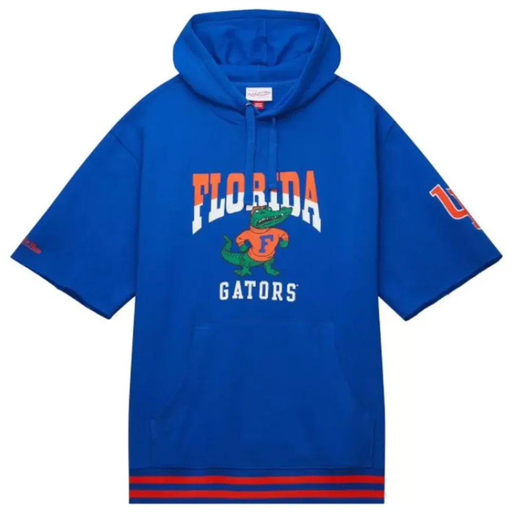 Apparel Mitchell & Ness Hoodies & Sweatshirts-Pre-Game Ss Fleece Hoodie University Of Florida