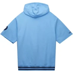 Apparel Mitchell & Ness Hoodies & Sweatshirts-Pre-Game Ss Fleece Hoodie University Of North Carolina