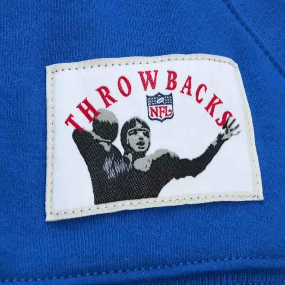 Apparel Mitchell & Ness Hoodies & Sweatshirts-Pre-Grame Ss Fleece Hoodie Los Angeles Rams