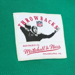 Apparel Mitchell & Ness T-Shirts & Tops-Premium Pocket Photo Tee Philadelphia Eagles Reggie White