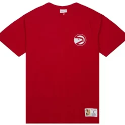 Apparel Mitchell & Ness T-Shirts & Tops-Premium Pocket Tee Atlanta Hawks