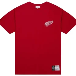 Apparel Mitchell & Ness T-Shirts & Tops-Premium Pocket Tee Detroit Red Wings