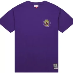 Apparel Mitchell & Ness T-Shirts & Tops-Premium Pocket Tee Louisiana State University