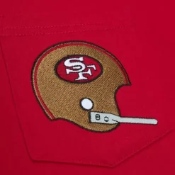 Apparel Mitchell & Ness T-Shirts & Tops-Premium Pocket Tee San Francisco 49Ers
