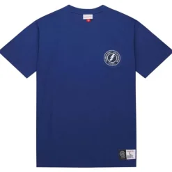 Apparel Mitchell & Ness T-Shirts & Tops-Premium Pocket Tee Tampa Bay Lightning
