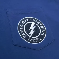 Apparel Mitchell & Ness T-Shirts & Tops-Premium Pocket Tee Tampa Bay Lightning
