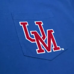 Apparel Mitchell & Ness T-Shirts & Tops-Premium Pocket Tee University Of Mississippi
