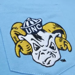 Apparel Mitchell & Ness T-Shirts & Tops-Premium Pocket Tee University Of North Carolina
