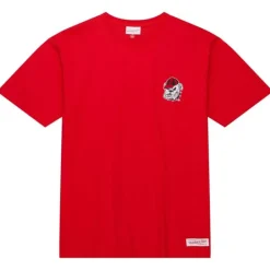 Apparel Mitchell & Ness T-Shirts & Tops-Premium Pocket Tee University Of Georgia
