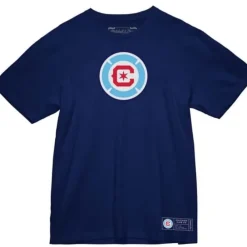Apparel Mitchell & Ness T-Shirts & Tops-Primary Logo Ss Tee Chicago Fire