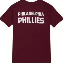 Apparel Mitchell & Ness T-Shirts & Tops-Primary Tee Philadelphia Phillies