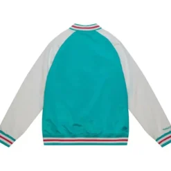 Apparel Mitchell & Ness Jackets & Outerwear-Primetime Lightweight Satin Jacket San Antonio Spurs