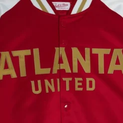 Apparel Mitchell & Ness Jackets & Outerwear-Primetime Lightweight Satin Jacket Atlanta United Fc