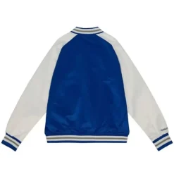 Apparel Mitchell & Ness Jackets & Outerwear-Primetime Lightweight Satin Jacket Los Angeles Dodgers