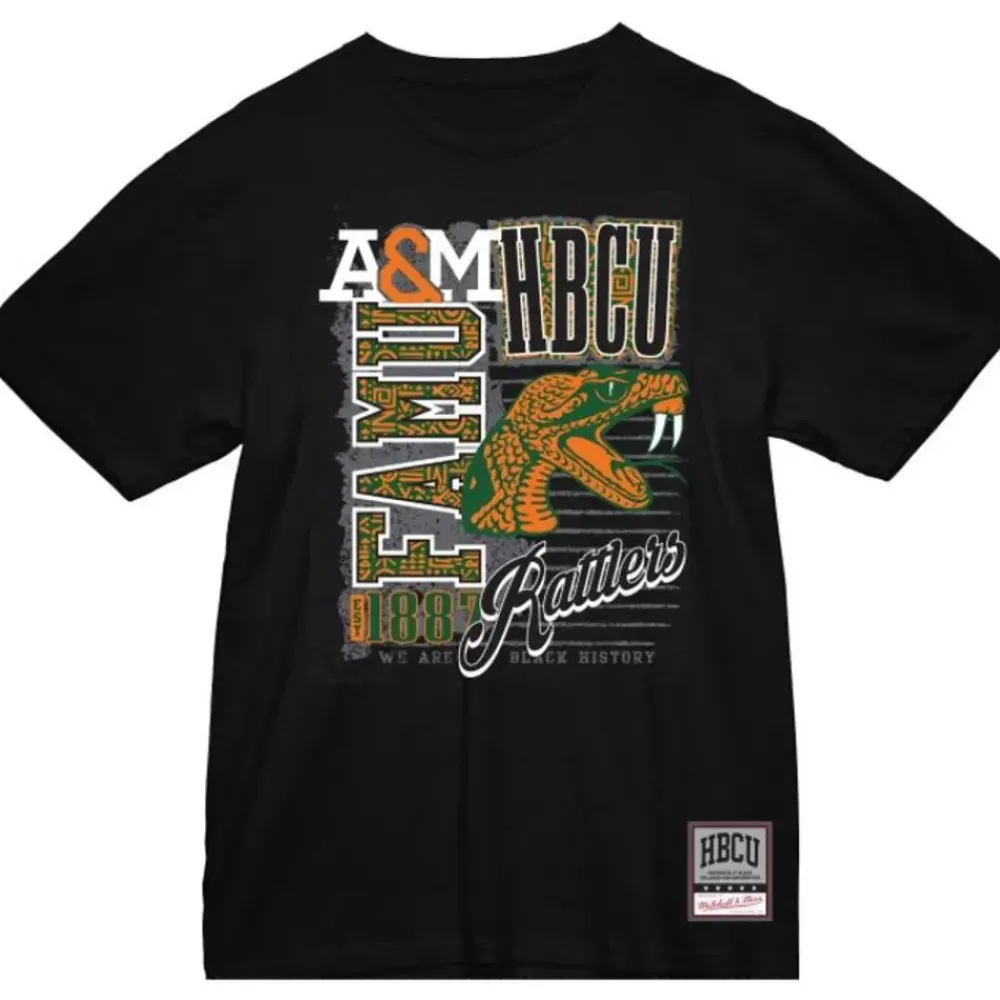 Apparel Mitchell & Ness T-Shirts & Tops-Proud Tee Florida A&M University