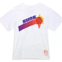 Apparel Mitchell & Ness T-Shirts & Tops-Puff Logo Tee Phoenix Suns