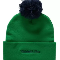 Headwear Mitchell & Ness -Punch Out Pom Knit Hartford Whalers