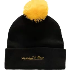 Headwear Mitchell & Ness -Punch Out Pom Knit Pittsburgh Penguins