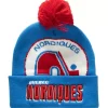 Headwear Mitchell & Ness -Punch Out Pom Knit Quebec Nordiques