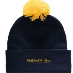 Headwear Mitchell & Ness -Punch Out Pom Knit St. Louis Blues