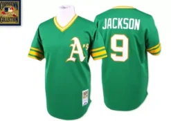 Jerseys Mitchell & Ness -Reggie Jackson 1974 Authentic Jersey Oakland Athletic'S