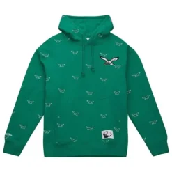 Apparel Mitchell & Ness Hoodies & Sweatshirts-Repeat Hoodie Philadelphia Eagles