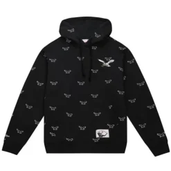 Apparel Mitchell & Ness Hoodies & Sweatshirts-Repeat Hoodie Philadelphia Eagles