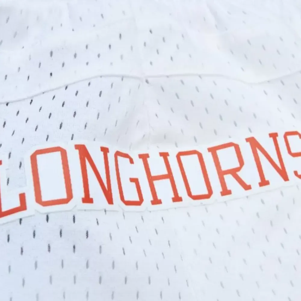 Apparel Mitchell & Ness Shorts-Replica University Of Texas At Austin White 2006 Shorts