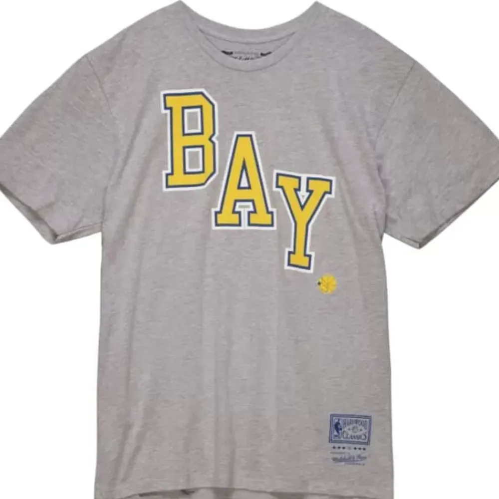 Apparel Mitchell & Ness T-Shirts & Tops-Retaggio Ss Tee Golden State Warriors