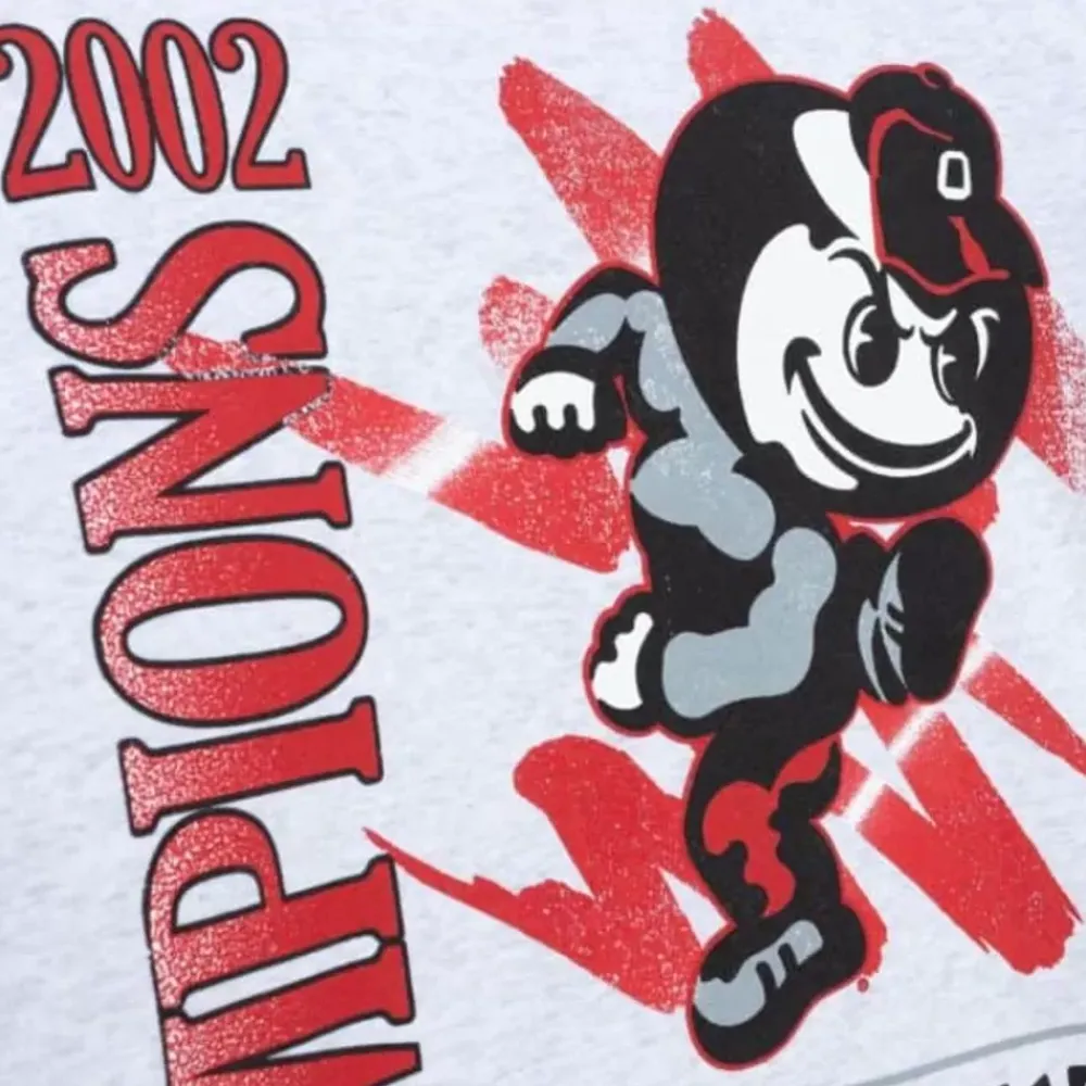 Apparel Mitchell & Ness Hoodies & Sweatshirts-Retro Brush Crew Ohio State