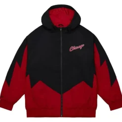 Apparel Mitchell & Ness Jackets & Outerwear-Retro Full Zip Jacket Chicago Bulls