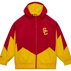Apparel Mitchell & Ness Jackets & Outerwear-Retro Full Zip Jacket Current Logo Usc