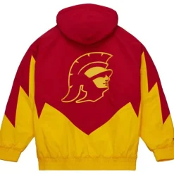 Apparel Mitchell & Ness Jackets & Outerwear-Retro Full Zip Jacket Current Logo Usc
