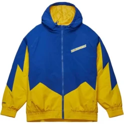 Apparel Mitchell & Ness Jackets & Outerwear-Retro Full Zip Jacket Golden State Warriors