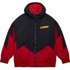 Apparel Mitchell & Ness Jackets & Outerwear-Retro Full Zip Jacket Kansas City Chiefs