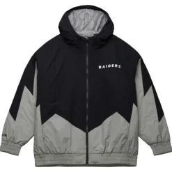 Apparel Mitchell & Ness Jackets & Outerwear-Retro Full Zip Jacket Oakland Raiders