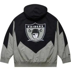Apparel Mitchell & Ness Jackets & Outerwear-Retro Full Zip Jacket Oakland Raiders