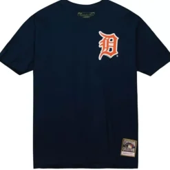 Apparel Mitchell & Ness T-Shirts & Tops-Retro Tigers Tee Detroit Tigers