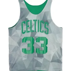 Apparel Mitchell & Ness T-Shirts & Tops-Reversible Mesh Tank Boston Celtics Larry Bird
