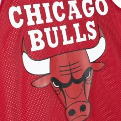 Apparel Mitchell & Ness T-Shirts & Tops-Reversible Mesh Tank Chicago Bulls