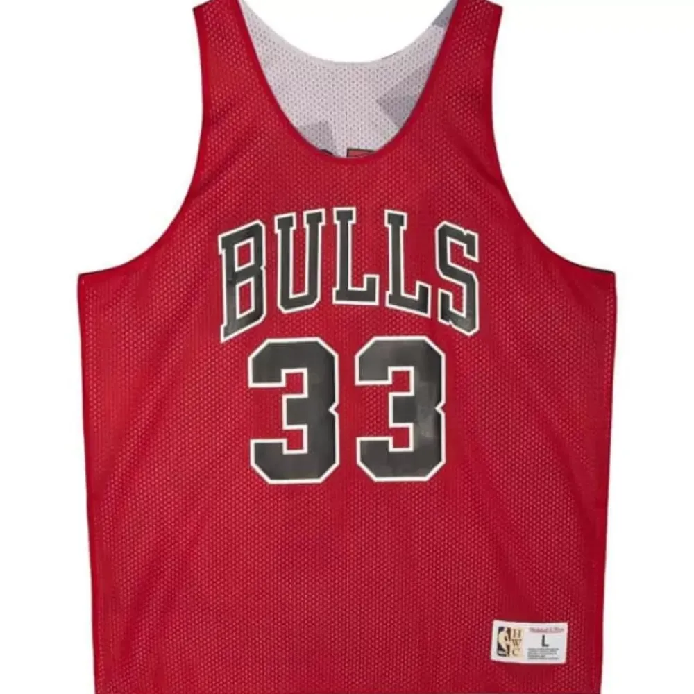 Apparel Mitchell & Ness T-Shirts & Tops-Reversible Mesh Tank Chicago Bulls Scottie Pippen