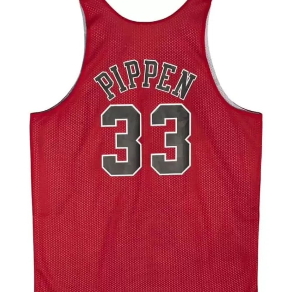 Apparel Mitchell & Ness T-Shirts & Tops-Reversible Mesh Tank Chicago Bulls Scottie Pippen